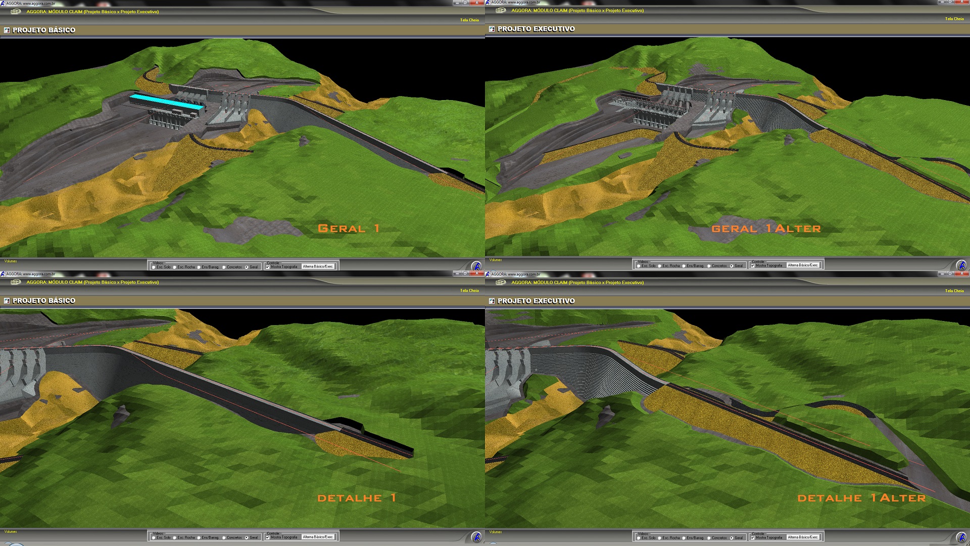 AGORA: Acompanhamento Gerencial Gráfico 3D de ObRAs